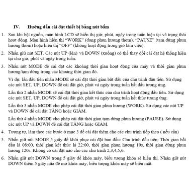 Máy xông tinh dầu A1.500 - Phòng ngủ, khách, thơm quần áo, giảm 20% còn 298.200₫ 9