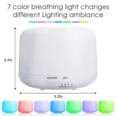 Máy Xông Tinh Dầu Đèn Ngủ 500ml - Phun Sương, Tạo Độ Ẩm, Khử Mùi, Giảm Giá 299k 2 Máy Xông Tinh Dầu Đèn Ngủ 500ml - Phun Sương, Tạo Độ Ẩm, Khử Mùi, Giảm Giá 299k 2