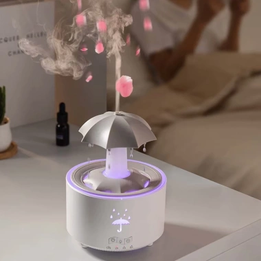 Máy Xông Tinh Dầu Ô Dù Xoay Hiệu Ứng Mưa Rơi - Thơm Ngon Cho Gia Đình, Giá 359.000₫