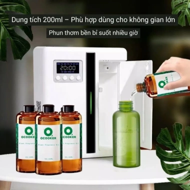 Máy Xông Tinh Dầu QCOOKER Cắm Điện Phun Sương Tĩnh Tiết Kiệm Dầu 789.999 VND