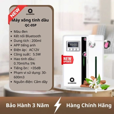 Máy Xông Tinh Dầu QCOOKER Cắm Điện Phun Sương Tĩnh Tiết Kiệm Dầu 789.999 VND 9 Máy Xông Tinh Dầu QCOOKER Cắm Điện Phun Sương Tĩnh Tiết Kiệm Dầu 789.999 VND 9