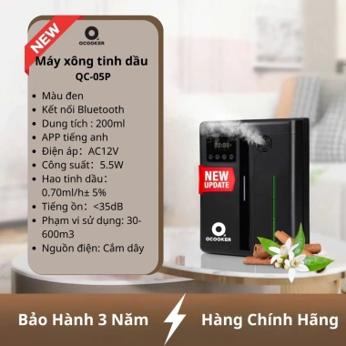 Máy Xông Tinh Dầu QCOOKER Cắm Điện Phun Sương Tĩnh Tiết Kiệm Dầu 789.999 VND 10 Máy Xông Tinh Dầu QCOOKER Cắm Điện Phun Sương Tĩnh Tiết Kiệm Dầu 789.999 VND 10