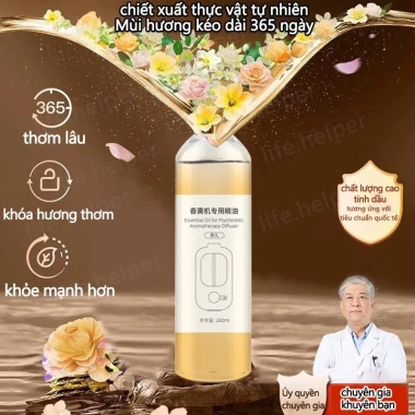 Máy xông tinh dầu tự động 260ml Chất lỏng bổ sung cho bình sịt thơm phòng chai lớn giá ưu đãi 37.400đ 6 Máy xông tinh dầu tự động 260ml Chất lỏng bổ sung cho bình sịt thơm phòng chai lớn giá ưu đãi 37.400đ 6