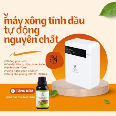 Máy xông tinh dầu tự động nguyên chất - Giải pháp hương thơm Spa, khách sạn, giá ưu đãi 529,000 VND