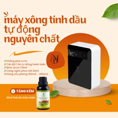 Máy xông tinh dầu tự động nguyên chất - Giải pháp hương thơm Spa, khách sạn, giá ưu đãi 529,000 VND
