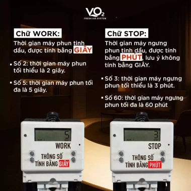 Máy Xông Tinh Dầu VO2 Aroma Diffuser V50 Tự Động Dùng Pin - Giảm Giá Đến 22%
