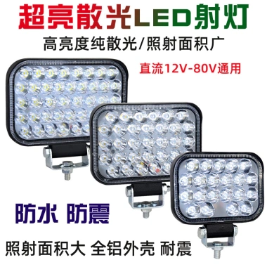 Máy xúc 24V LED - Đèn sương mù, pha 12V siêu sáng, phù hợp xe nâng, xe điện, xe tải - Giá ưu đãi 166.608