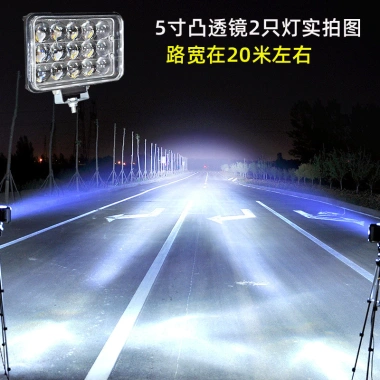 Máy xúc 24V LED - Đèn sương mù, pha 12V siêu sáng, phù hợp xe nâng, xe điện, xe tải - Giá ưu đãi 166.608