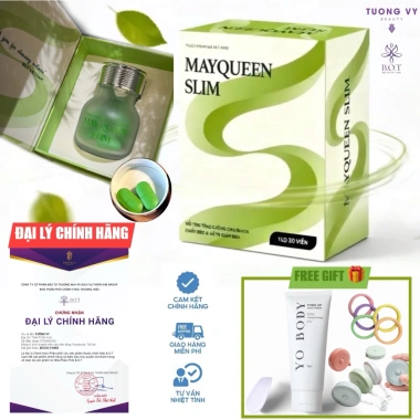 MAYQUEEN SLIM B.O.T Chính Hãng - Thực Phẩm Bảo Vệ Sức Khoẻ, Hộp 30 Viên, Giá 595.200 VND