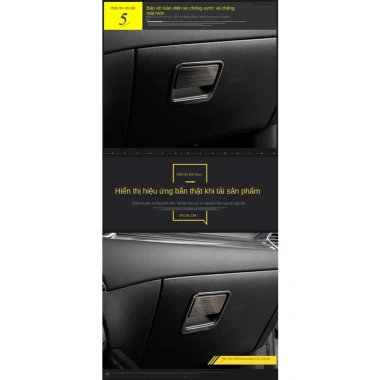 Mazda CX5 2.017-2.026: Hộp bảo quản khung công tắc đen titan, thích hợp cho mọi xe