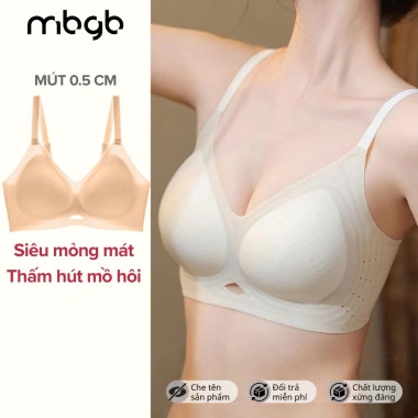 MBGB Bra Áo Lót 10A Siêu Mỏng Không Gọng, Kháng Khuẩn, Mát, Không Lộ Viền - 186.200₫