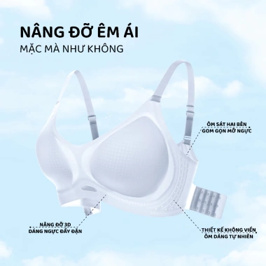 MBGB Bra Áo Lót 10A Siêu Mỏng Không Gọng, Kháng Khuẩn, Mát, Không Lộ Viền - 186.200₫