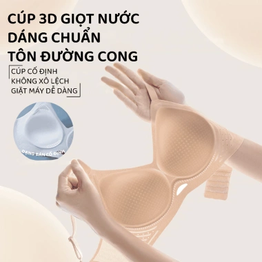 MBGB Bra Áo Lót 10A Siêu Mỏng Không Gọng, Kháng Khuẩn, Mát, Không Lộ Viền - 186.200₫