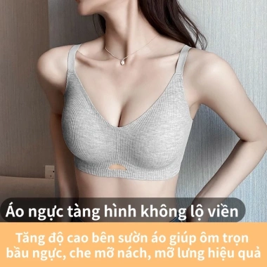 MBGB Bra Không Gọng Đúc Su Tàng Hình Mút Mỏng – Áo Lót Nâng Ngực Tạo Khe 6.808 2