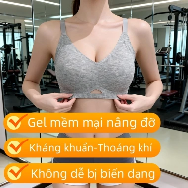 MBGB Bra Không Gọng Đúc Su Tàng Hình Mút Mỏng – Áo Lót Nâng Ngực Tạo Khe 6.808 5