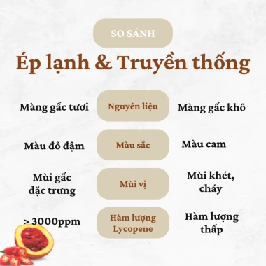 MC Dầu Gấc Ép Lạnh Gavi 120ml - Dầu ăn dặm gấc tươi, tăng đề kháng, uống trực tiếp 3