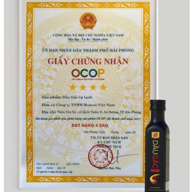 MC Dầu Gấc Ép Lạnh Gavi 120ml - Dầu ăn dặm gấc tươi, tăng đề kháng, uống trực tiếp 6