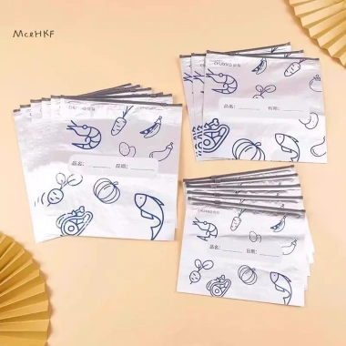 MceHKF Lá Nhôm Tươi Túi Bảo Quản Kín - Đóng Gói Bền, Dùng cho Tủ Lạnh & Đông, Giá 35.420₫ 9