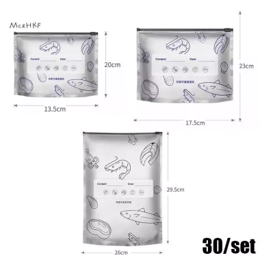 MceHKF Lá Nhôm Tươi Túi Bảo Quản Kín - Đóng Gói Bền, Dùng cho Tủ Lạnh & Đông, Giá 35.420₫ 10