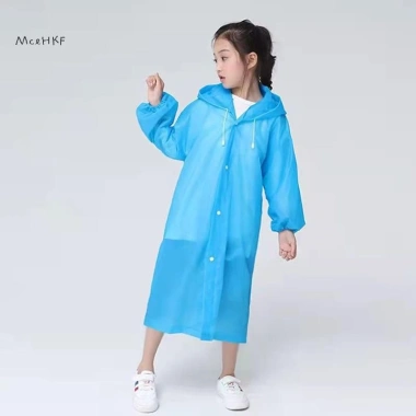 MceHKF Poncho Trẻ Em Mưa Không Dùng Một Lần - Chống Thấm, Du Lịch, Đi Bộ Đường Dài