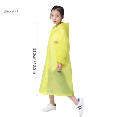 MceHKF Poncho Trẻ Em Mưa Không Dùng Một Lần - Chống Thấm, Du Lịch, Đi Bộ Đường Dài