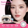 MCK1 Fresh Lady 2 chiếc kính áp tròng ngày 14.2-14.5mm Blue Gray 0-7 độ - Giá chỉ 65.000₫ 4