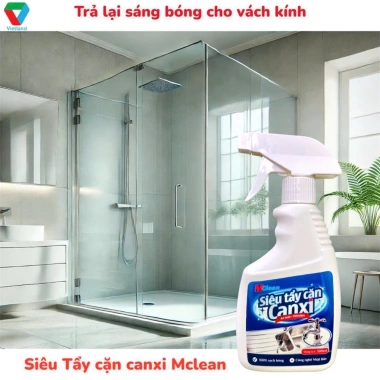 MClean 300ml - Tẩy Cặn Canxi Không Ăn Mòn, Dùng Nhà Tắm, Vách Kính, Gạch Men - 52.000