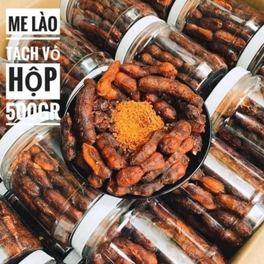 Me Lào Muối Ớt 1Kg – Hương vị đậm đà, tặng kèm muối tôm ớt, giá chỉ 175.000 VNĐ