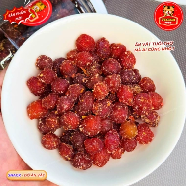 Me Rim Nguyên Trái TIGER FOOD - Mứt Me Trần Dẻo Chua Cay Ngọt Đậm Đà, Kẹo Tết