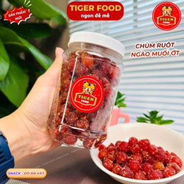 Me Rim Nguyên Trái TIGER FOOD - Mứt Me Trần Dẻo Chua Cay Ngọt Đậm Đà, Kẹo Tết
