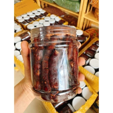 Me thái sấy dẻo không đường 500gr vị chua ngọt kèm muối tôm, me lào muối ớt AN Organic