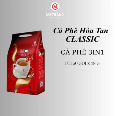 Mê Trang Cà Phê Sữa Hòa Tan 3in1 50 Gói – White Instant Coffee thơm béo, đậm đà, tiện lợi, giảm giá 23% chỉ 186.000₫ 3