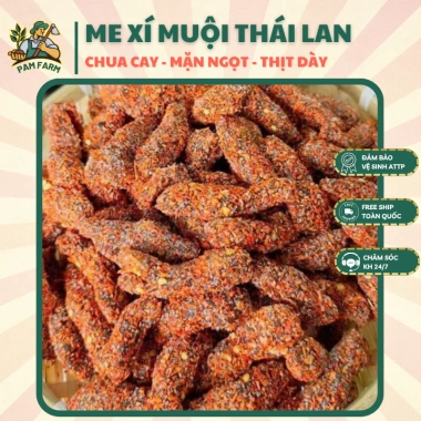 Me Xí Muội Thái Lan 500g - Muối Ớt Chua Cay, Thịt Dày Chuẩn Vị, Giá 81.000đ