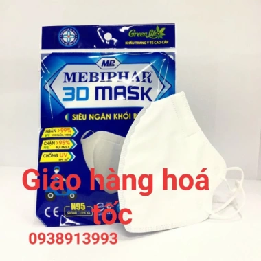 MEBIPHAR 3D MASK chính hãng 5cái/túi - Dưỡng da, giảm mụn, giá chỉ 24.200 VND