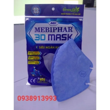 MEBIPHAR 3D MASK chính hãng 5cái/túi - Dưỡng da, giảm mụn, giá chỉ 24.200 VND