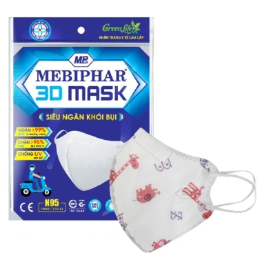 MEBIPHAR 3D MASK chính hãng 5cái/túi - Dưỡng da, giảm mụn, giá chỉ 24.200 VND