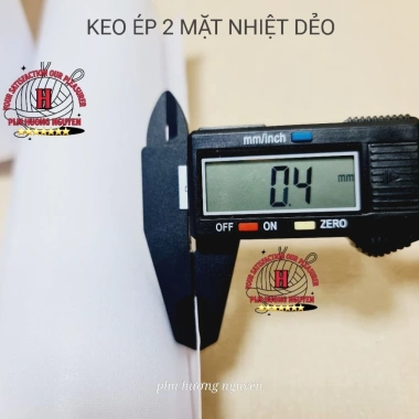 Mếch Keo Vải Ép 2 Mặt DS-2FM 1m2 - Keo Nhiệt Dán Logo, Balo, May Mặc 86.600₫
