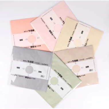 Mếch lụa hàn dạng rút gói hoa size nhỏ 30x30cm - 40 tờ, giảm còn 34.000đ