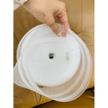 Mếch may rèm định hình 2 đường móc - Cuộn 1kg 50m, phụ kiện chuyên dụng, chỉ 189.000 VND 5
