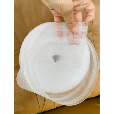 Mếch may rèm định hình 2 đường móc - Cuộn 1kg 50m, phụ kiện chuyên dụng, chỉ 189.000 VND 6