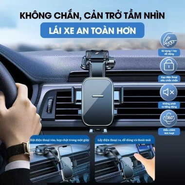 MechMate Giá Đỡ Điện Thoại Ô Tô Dán Taplo Hình Thác Nước Xoay 360 Linh Hoạt 54.023đ 2