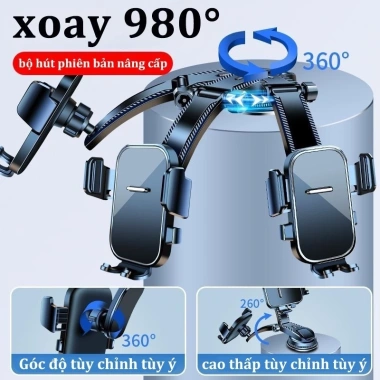 MechMate Giá Đỡ Điện Thoại Ô Tô Dán Taplo Hình Thác Nước Xoay 360 Linh Hoạt 54.023đ 4