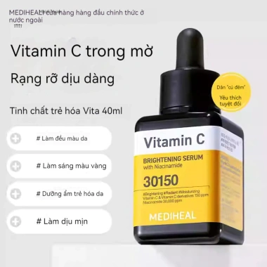 Mediheal Vitamin C Brightening Serum 40ml Niacinamide PHA LHA – Da mịn dưỡng ẩm rạng rỡ, 117.749 VND 5 Mediheal Vitamin C Brightening Serum 40ml Niacinamide PHA LHA – Da mịn dưỡng ẩm rạng rỡ, 117.749 VND 5