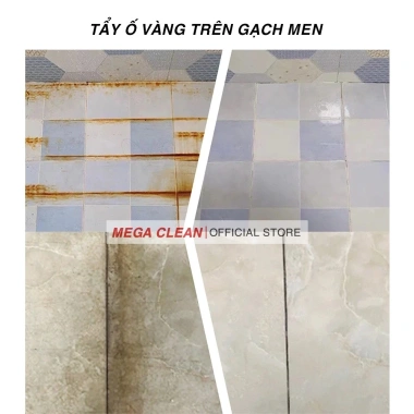 Mega Clean 500ml - Tẩy đa năng siêu sạch vết bẩn gốm sứ, inox, nhựa, quần áo, xoong nồi - Chỉ 79.000đ