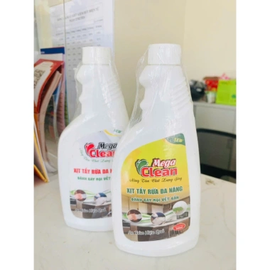 Mega Clean 500ml - Tẩy đa năng siêu sạch vết bẩn gốm sứ, inox, nhựa, quần áo, xoong nồi - Chỉ 79.000đ