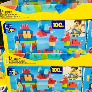 Megablocks Mới Hộp Quà Tặng 100pcs Khối Xây Dựng Màu Sắc - Giá Ưu Đãi 890.000 VNĐ