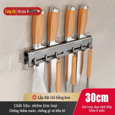 MEIDOO Giá đựng bếp nhôm chống thấm nước, chống gỉ, có móc treo - Giá 174.900₫ 8