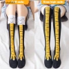 Meisha888 1 Cặp 3D Ngộ Nghĩnh Sáng Tạo Chân Gà Đầu Gối Tất Cao Cá Tính Quà Tặng 2