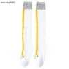 Meisha888 Tất Nữ Chân Gà Hoạt Hình Đầu Gối Dài Cotton 3D In Đùi Chất Cao Cấp 8