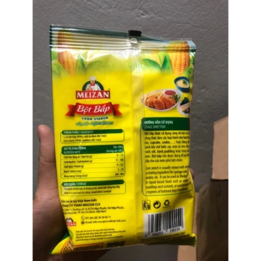 MEIZAN Bột Bắp 150g Halal - Giá Ưu Đãi 13.000 VNĐ, Tiết Kiệm Ngay 3